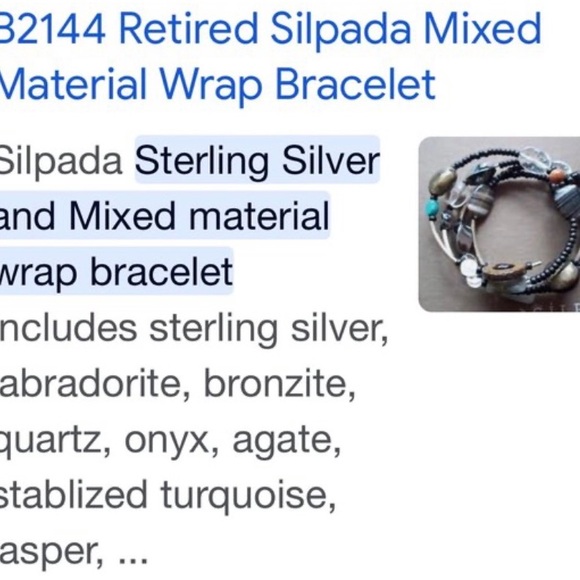 Silpada Beaded Wrap Bracelet - Picture 5 of 5